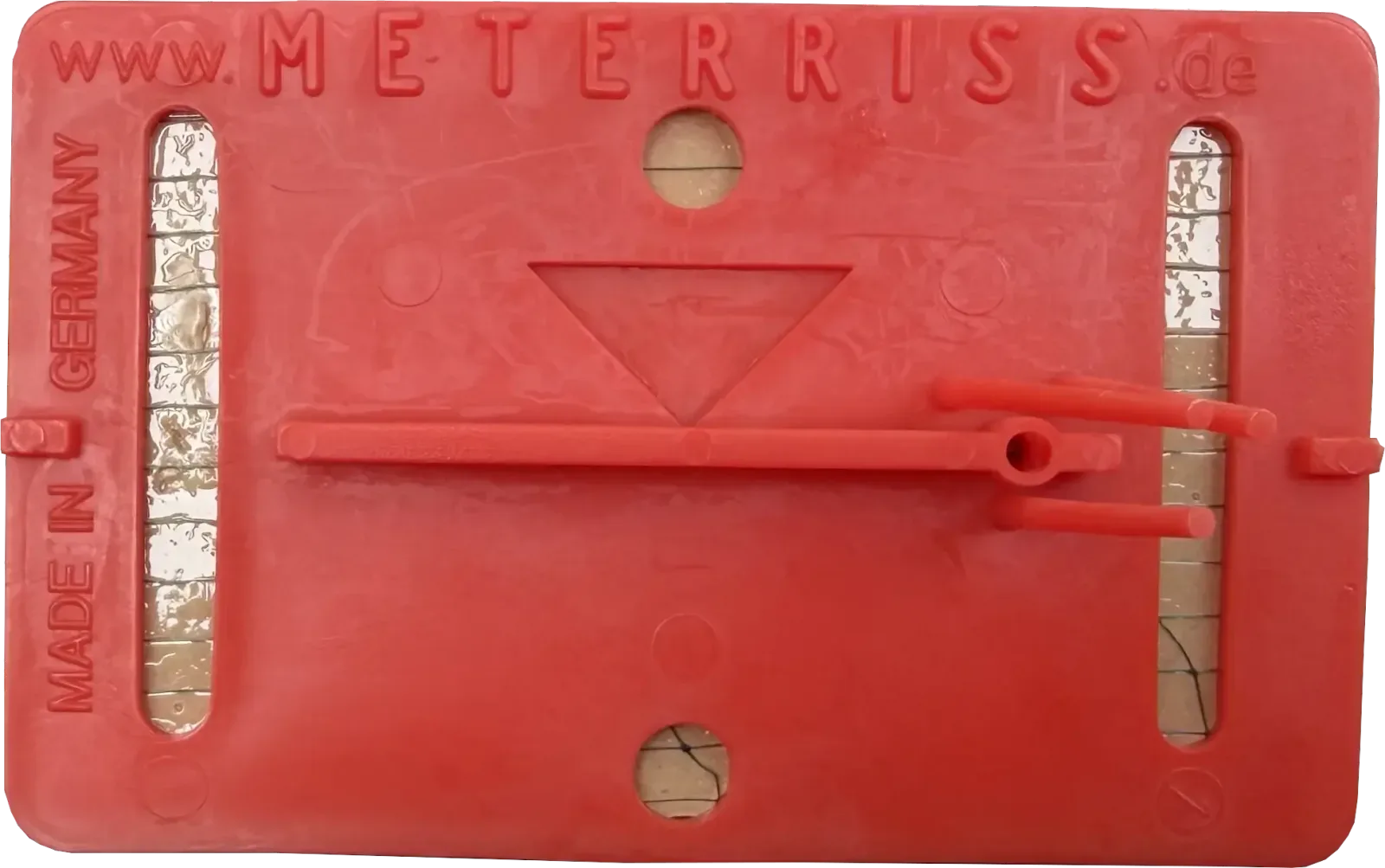 Meterriss-Plaketten