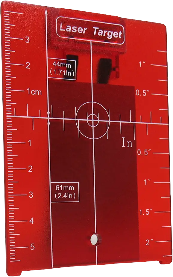 Zieltafel Rot